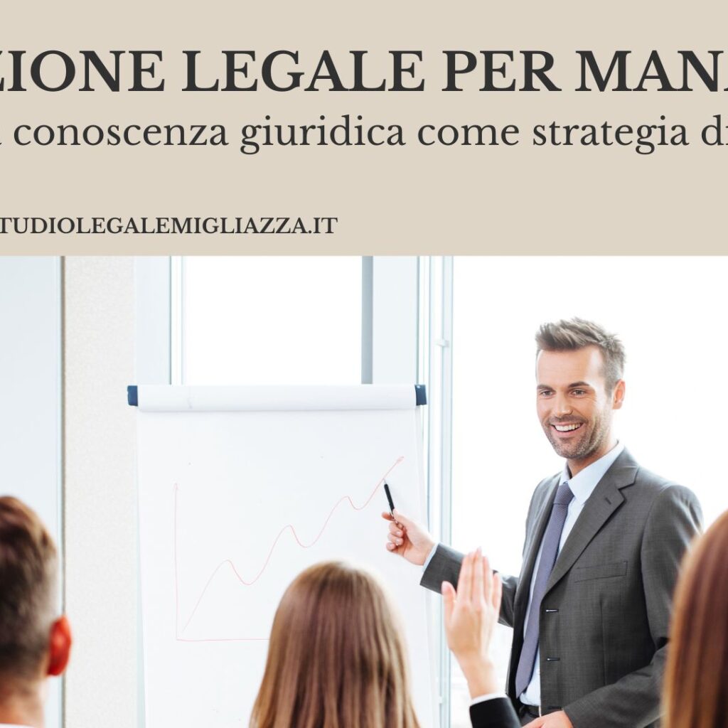 formazione legale per manager
